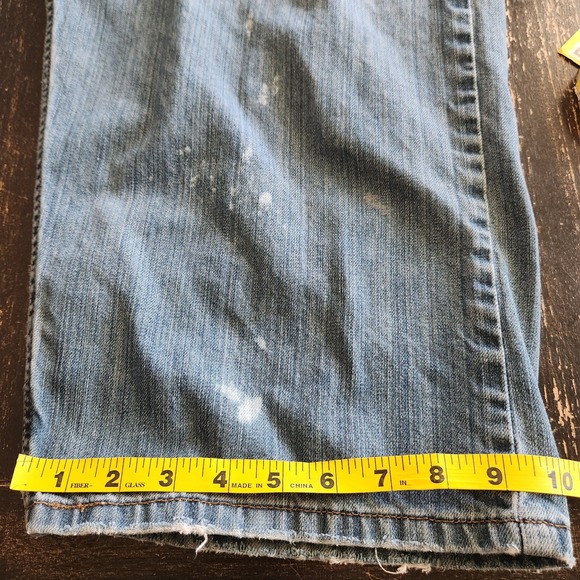 Levi's Silvertab Baggy Mens Jeans 40x29 Light Wash Blue Denim Grunge Skater Y2K - Picture 7 of 16
